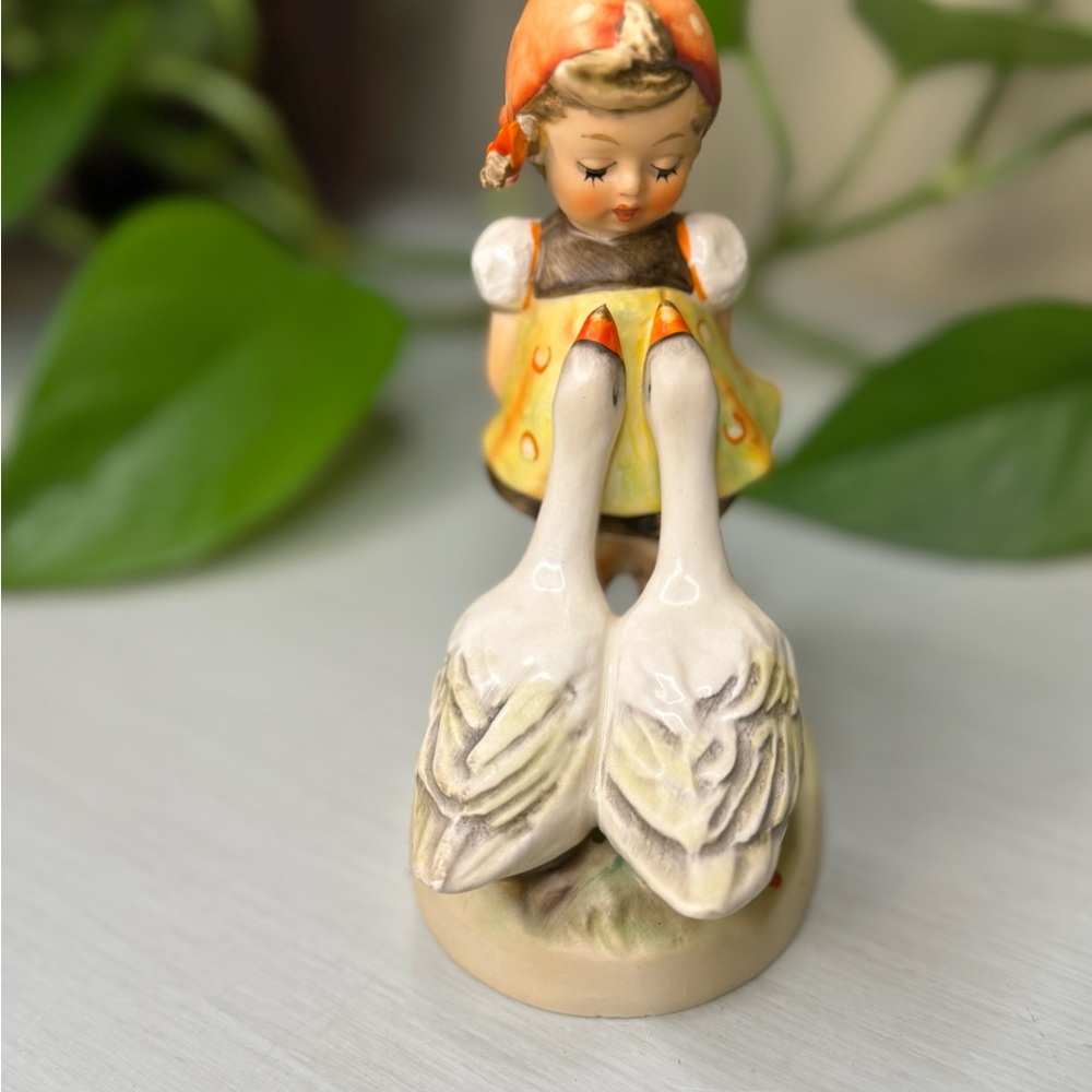 Goebel Hummel “Goose Girl” #47/0 TMK-3 | Girl with Geese Figurine | Goose Decor